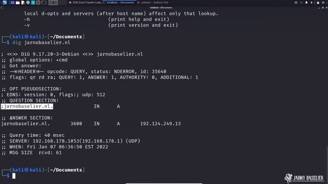 ED39 - DNS & DNS Enumeration смотреть онлайн