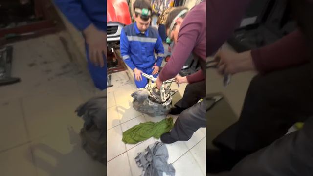 Volkswagen гольф на замену пакета сцепление ￼DSG-7 DQ-200