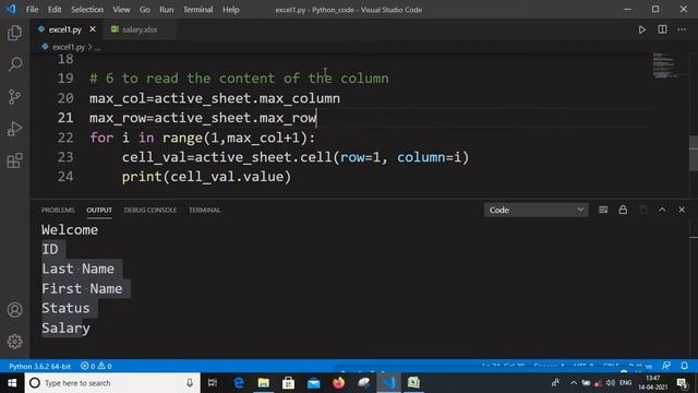Working with excel sheet in python | python excel automation | excel file handling [Openpyxl] смотреть онлайн