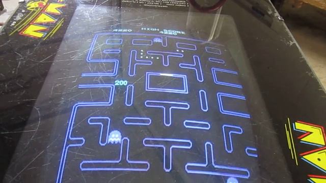 ORIGINAL 1980 Vintage Bally/Midway PAC-MAN Cocktail Table Cabinet Video Arcade Game смотреть онлайн