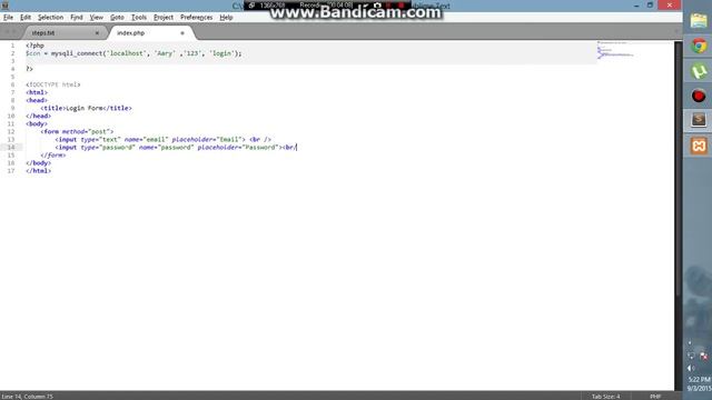 01 - login script in php and mysql смотреть онлайн
