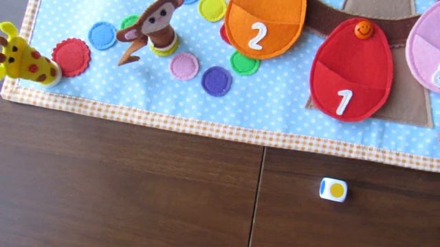 Карусель ★ Игра-ходилка из фетра смотреть онлайн