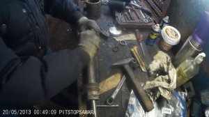 Ремонт Оки Часть 2. Ремонт рулевой рейки установка ремкомплекта