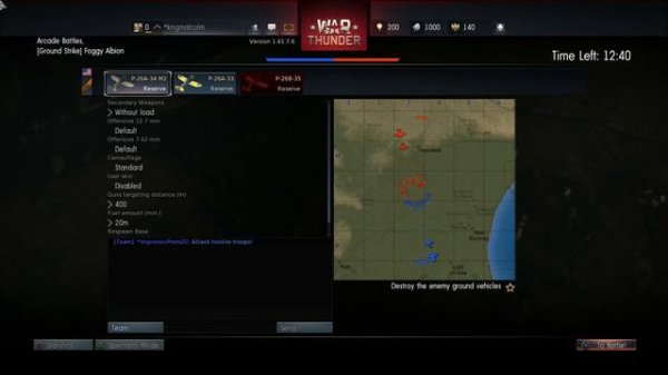 War Thunder (PS4) - Gameplay