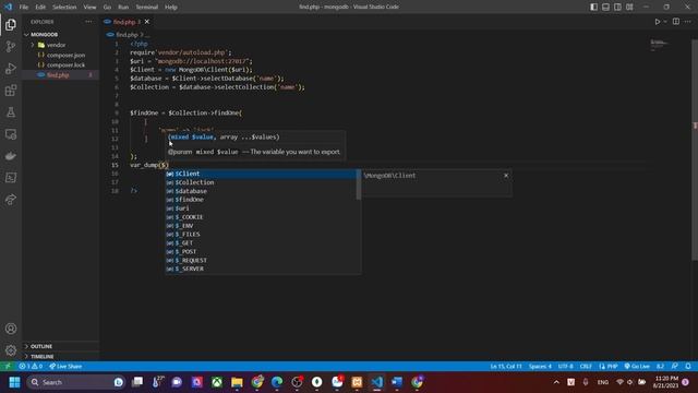 PHP WITH MONGODB QUERY DOCUMENTS смотреть онлайн