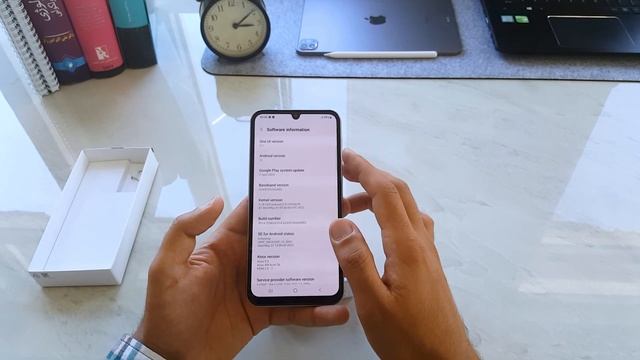 Samsung Galaxy A24 Unboxing | Silver Color And Setup & Camera