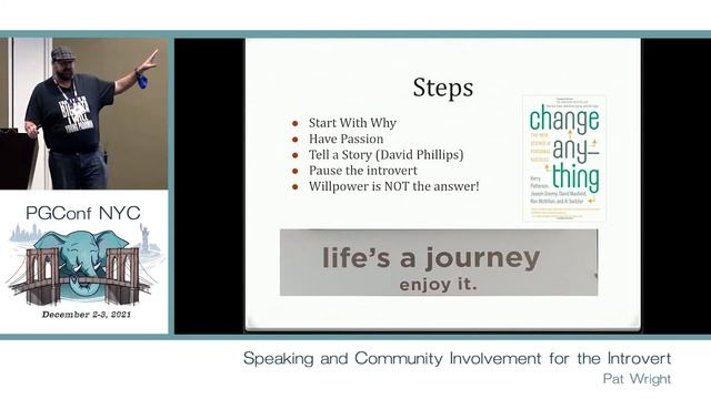 PGConf NYC 2021 - Speaking and Community Involvement for the Introvert by Pat Wright смотреть онлайн