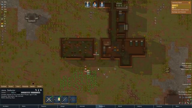 Death and Progress!!! - Let's Play Rimworld Ep. 3 смотреть онлайн