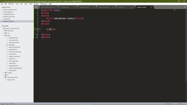 4 7 HTML Links Disable link using javascript смотреть онлайн