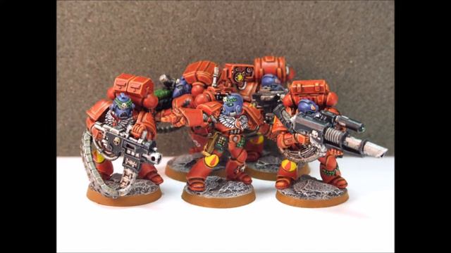 BLOOD ANGELS - Devastator Squad Tactics - 7th Edition 2017 смотреть онлайн