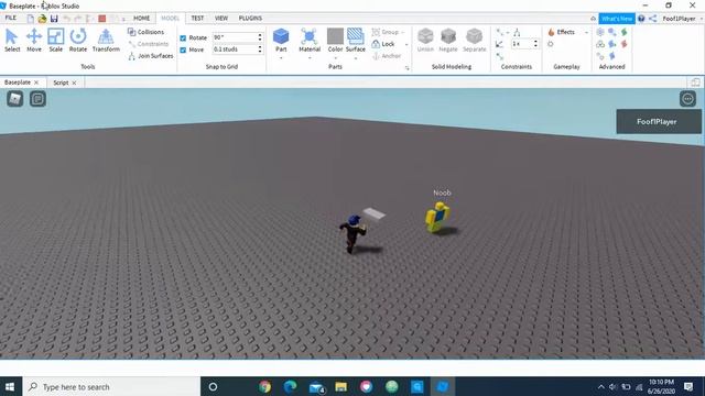 How to make a walking NPC in Roblox studio смотреть онлайн