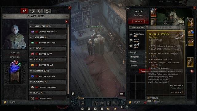 Diablo 4 Jeweler Vendor Beginners Guide | Sockets and Gems | New Player Tutorial | ARPG 2023 смотреть онлайн