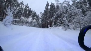 Зимние покатушки на квадроцикле Motoland 250s