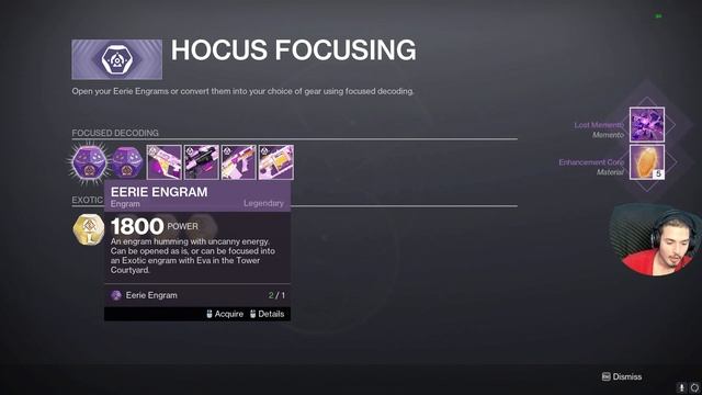 50+ EERIE ENGRAMS For Lost Memento's (Drop Rates) | Destiny 2 смотреть онлайн