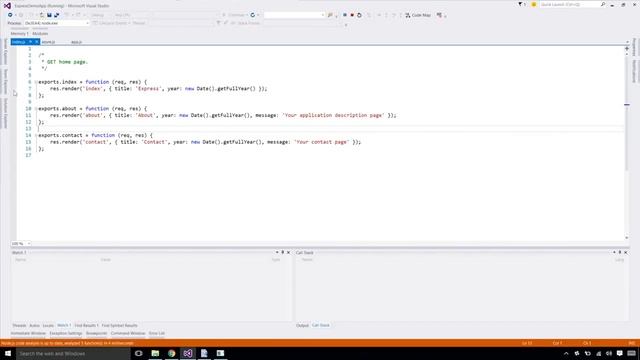 Connect 2015 Node js Tooling in Visual Studio смотреть онлайн