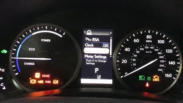 2020 Lexus NX300h Maintenance And Oil Life Reset