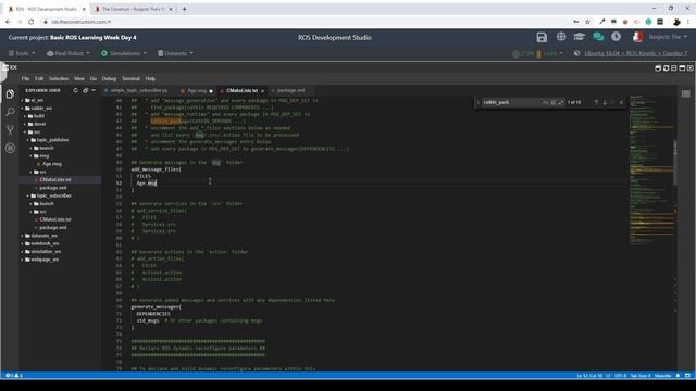 Basic ROS Learning Week - Day 5: Program a robot with ROS смотреть онлайн