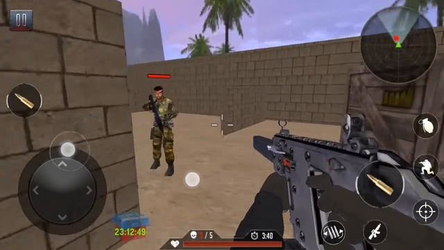Real commando game | shooting gameplay with international gaming ghost | Gun games. смотреть онлайн