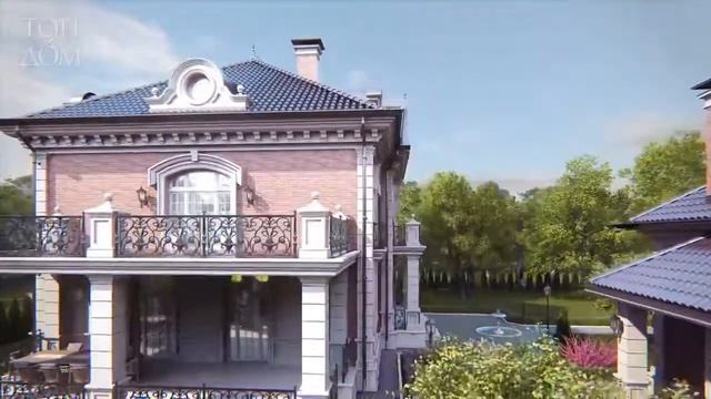 Проект загородного дома в английском стиле (Видео обзор) смотреть онлайн