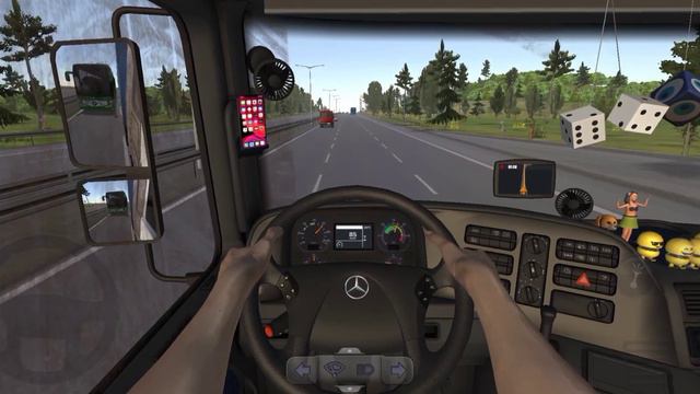 Transporting Beans | MERCEDES-BENZ ACTROS 2644 LS 6×4 2006 Gameplay | Truck Simulator : Ultimate смотреть онлайн