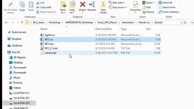 [EX3ms] AWPESM2019 Hands-on Excel XPS & XAS analysis смотреть онлайн