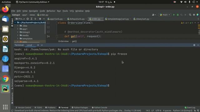 Requirements.txt Django | Create requirements.txt using pip freeze in Django python in Urdu смотреть онлайн