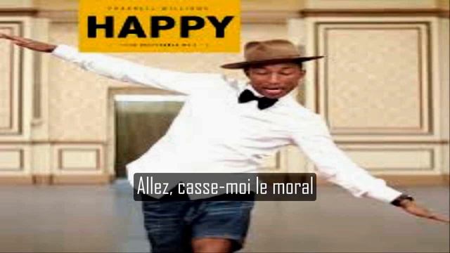 Pharrell Williams-Happy [traduction en Français] смотреть онлайн