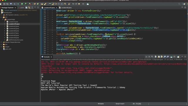 Web Automation selenium anchor tag open link in new tab смотреть онлайн