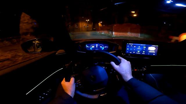 New PEUGEOT 2008 GT 2024 (Facelift) - NIGHT POV test drive (PURE DRIVING) PureTech 130 HP смотреть онлайн