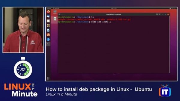 How to install deb package in Linux - Ubuntu | Linux in a Minute