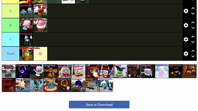 Making My Own Tower Heroes Skin Tierlist! (Roblox) смотреть онлайн