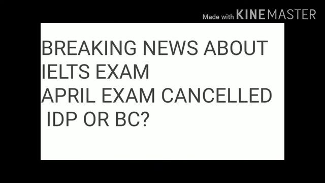 Breaking news of Ielts exam from IDP and BC смотреть онлайн