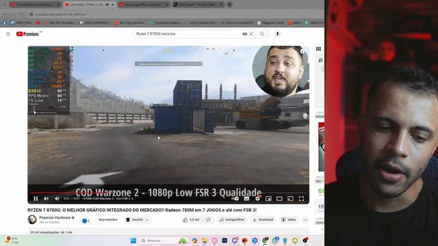 LANÇOU O RYZEN 7 8700G , TA RODANDO TUDO SEM PLACA DE VÍDEO ! MOSTREI TESTE NO PALWORD, WARZONE, ET смотреть онлайн