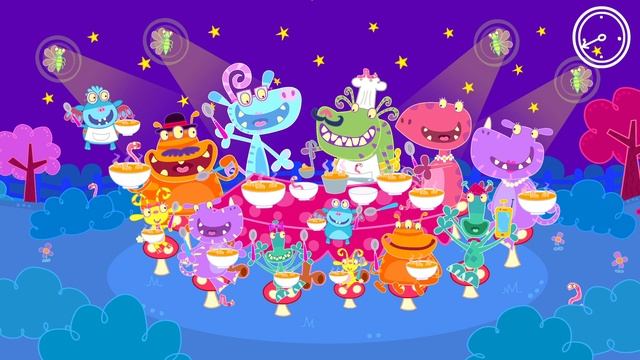 School of Roars | Hunt the Worms 2 | Games for Kids смотреть онлайн