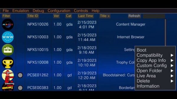 How To Delete Games Vita3K Emulator