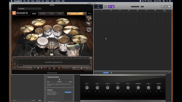 How to Connect EZDrummer and an Electronic Drum Kit : Pro Tools, Studio One, and Garage Band смотреть онлайн