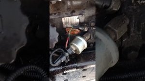 МТЗ 82, погнало солярку в поддон))))