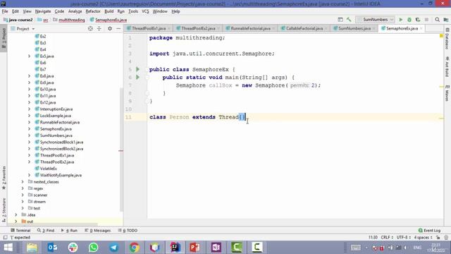 Java - получи чёрный пояс! 18. Синхронизатор Semaphore смотреть онлайн