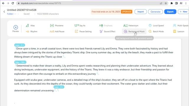Text To Voice Converter Free | Ai Writing Tools | Dupdub Ai