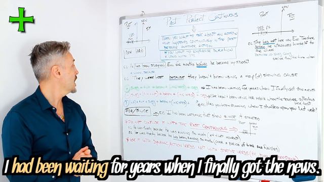 Lesson on PAST PERFECT CONTINUOUS (He had been living in Italy for ages before he moved to Canada) смотреть онлайн