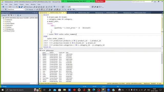 Sql Server basics : Grouping data смотреть онлайн