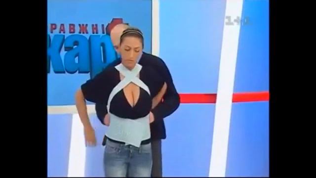 Anya / Merilyn Sakova On Ukrainian TV Show