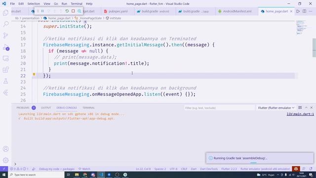 PUSH NOTIFICATION FLUTTER INDONESIA - INI UDAH PART 2 GAES. ? ? смотреть онлайн