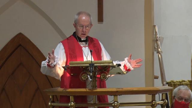 Sunday Worship With Guest Preacher The Most Reverend, Justin Welby, Archbishop Of Canterbury