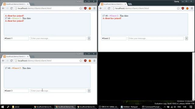 Demo WebSocket смотреть онлайн