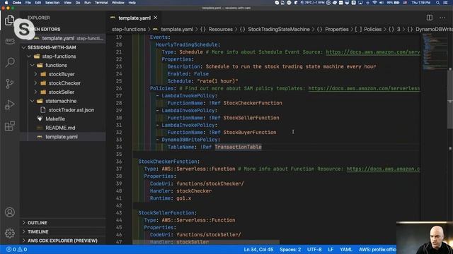 Sessions with SAM (S1E9): Managing AWS Step Functions as IaC with SAM смотреть онлайн