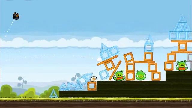 Official Angry Birds Walkthrough Mighty Hoax 4-15 смотреть онлайн