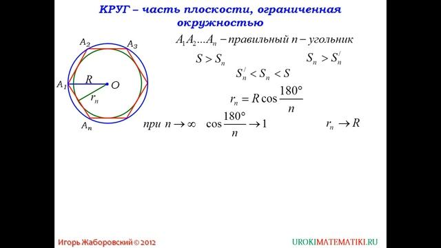 110 Площадь круга смотреть онлайн