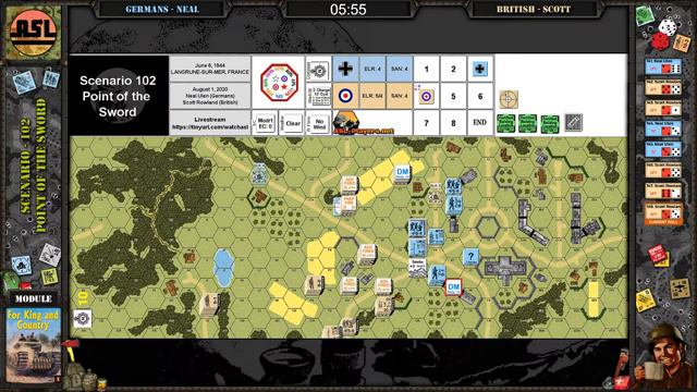 Advanced Squad Leader AAR 20 - Point of the Sword (102) смотреть онлайн