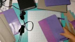 Горячее тиснение на кожзаме, работа клише и паяльника. Клише для скрапбукинга. Скрапбукинг